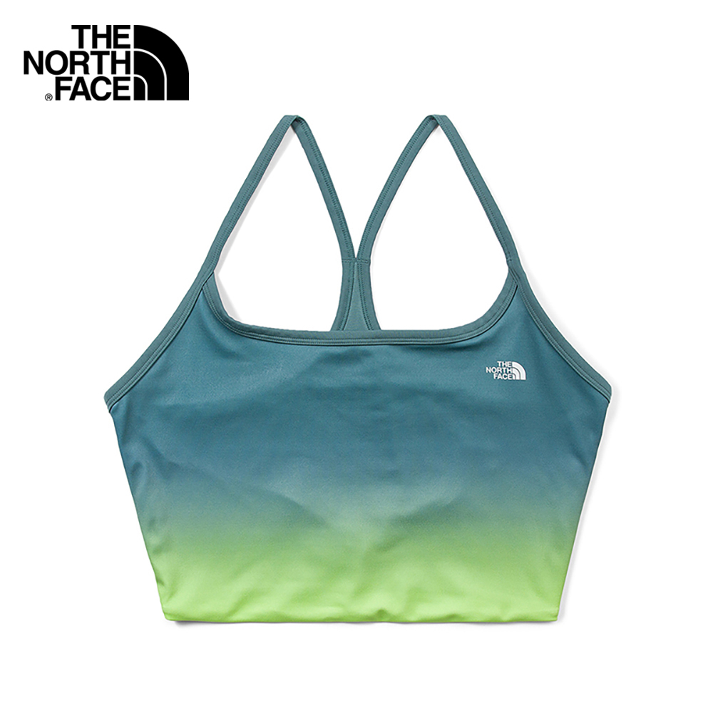 The North Face Women Printed EA Dune Sky Tanklette - Goblin Blue Ombre Sky Print