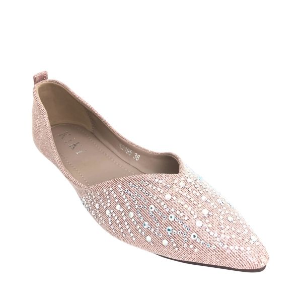 Kiki Serenity K2195 Women Crystal Ballet Flats, Sizes 35-41